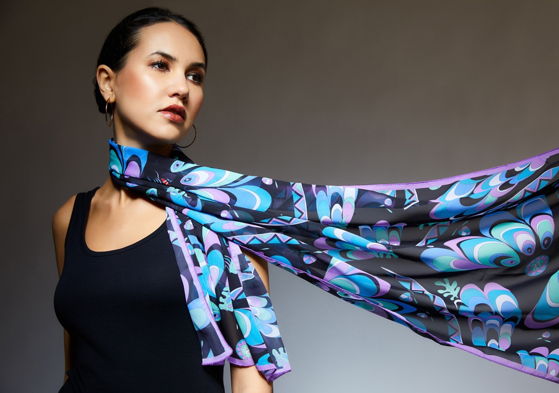 Dana Cooper Designs – Dana Cooper Ocean Fantasy Chiffon Scarf