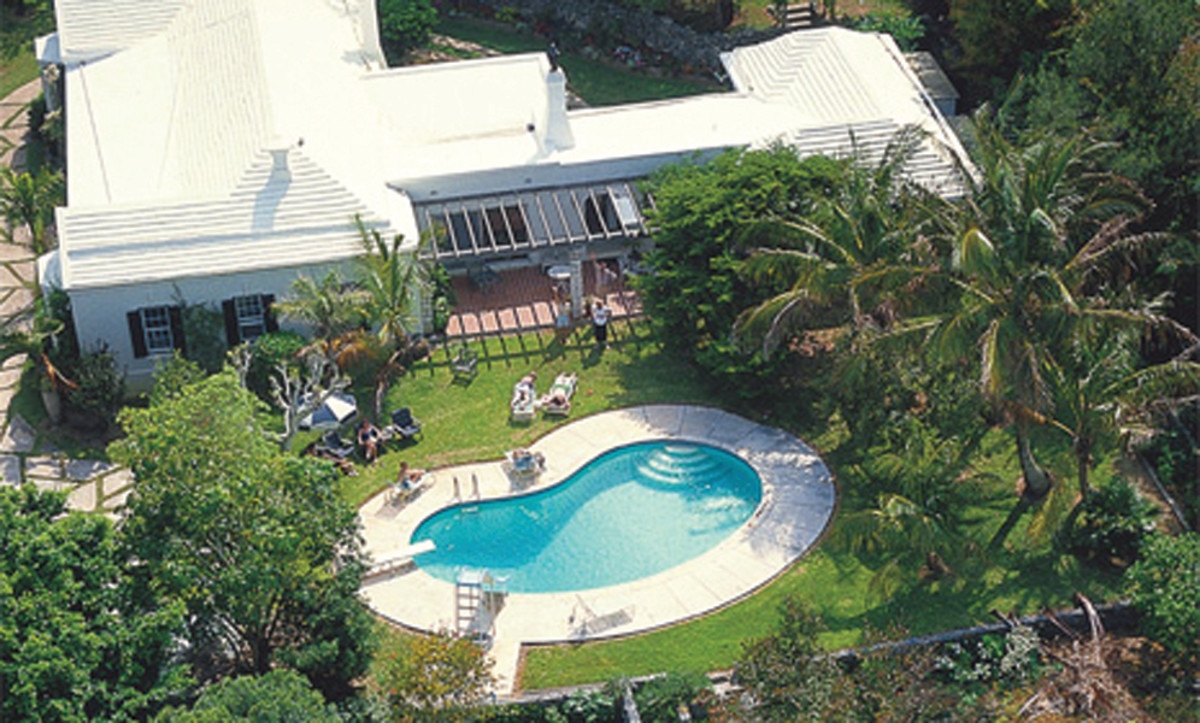 Garden House – Aerial View Of Garden House
