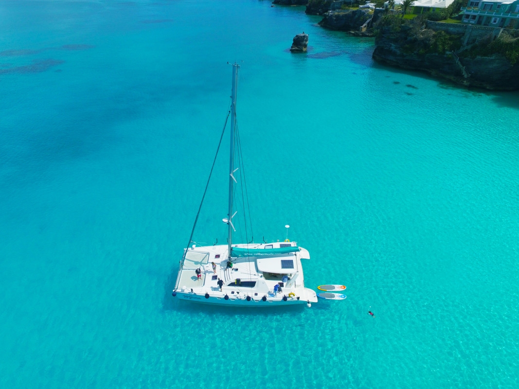 Sail Bermuda – Wyuna Aerial