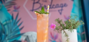 A cocktail from The Birdcage in Bermuda