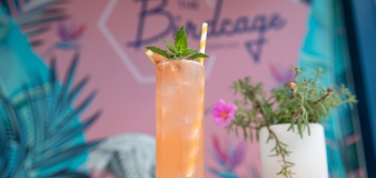 A cocktail from The Birdcage in Bermuda