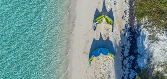 Aerial view of Somerset Long Bay