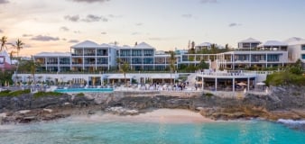 The Loren Hotel at sunset