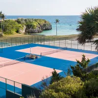 Hamilton Princess Tennis court.